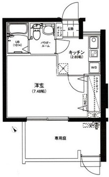 サウンドおしあげ 105 間取り図