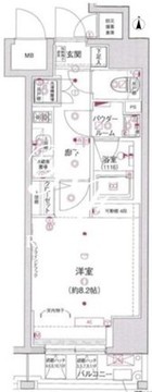アルテシモポルト 301 間取り図