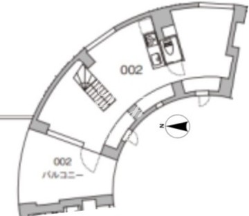 天神町プレイス 002 間取り図