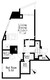 レジディア大森3 1102 間取り図