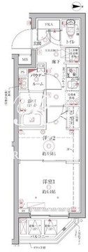 クレイシア西馬込 301 間取り図
