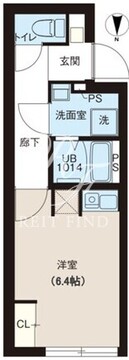 レピュア早稲田レジデンス 401 間取り図