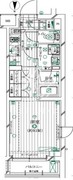 レガリス明大前 110 間取り図