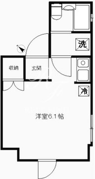 ヒューゲルハイム三軒茶屋 202 間取り図
