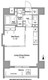 コンフォリア町屋 303 間取り図