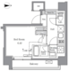 ＢｌｕＲｏｃｋ東品川 208 間取り図