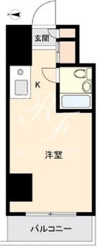 ワンルーフフラット西早稲田 505 間取り図