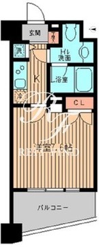 KDXレジデンス神楽坂 402 間取り図