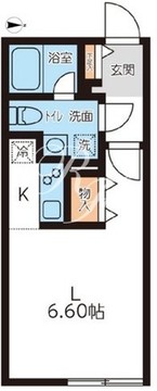 パセオ新宿 203 間取り図