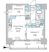 パークアクシス本所吾妻橋 503 間取り図 ?>