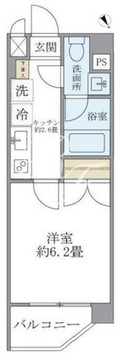 コスモリード西馬込レジデンス 318 間取り図