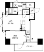 プレール・ドゥーク浅草橋 503 間取り図