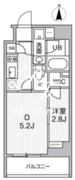 オルタナ東池袋 709 間取り図