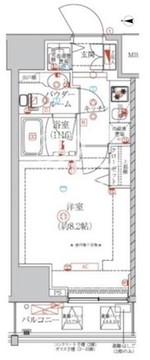 アルテシモクルセ 502 間取り図