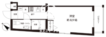 レオーネ馬込 106 間取り図