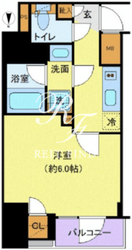 シーフォルム大森 203 間取り図