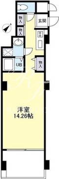 リバーレ九段南 101 間取り図