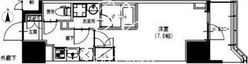 エスレジデンス曳舟 502 間取り図
