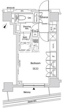 ザ・パークハビオ文京目白台プレイス 505 間取り図