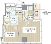 マイタワーレジデンス 1101 間取り図