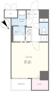 小西ビル 202 間取り図