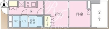 N’sパークレジデンス新宿御苑 204 間取り図