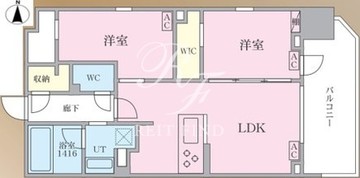 N’sパークレジデンス新宿御苑 1101 間取り図