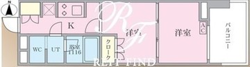 N’sパークレジデンス新宿御苑 1004 間取り図