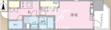 N’sパークレジデンス新宿御苑 301 間取り図