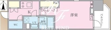 N’sパークレジデンス新宿御苑 501 間取り図
