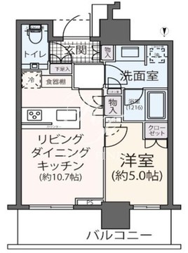 ブランズ渋谷桜丘 2013 間取り図