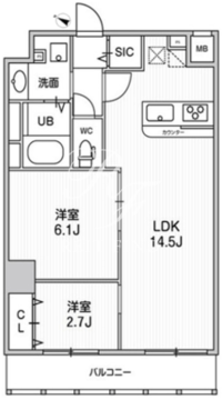 コンフォリア・リヴ志村三丁目 209 間取り図