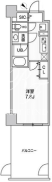 コンフォリア・リヴ志村三丁目 304 間取り図