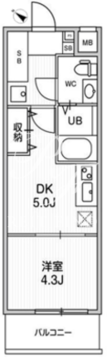 コンフォリア・リヴ志村三丁目 507 間取り図