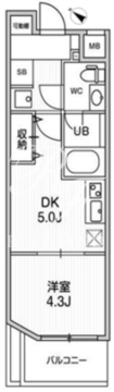 コンフォリア・リヴ志村三丁目 605 間取り図