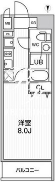 レオーネ南千住2 402 間取り図