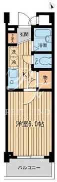 アーデン目黒不動前 101 間取り図