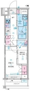 セジョリ池袋本町 602 間取り図