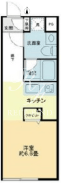 PREAS西大井 404 間取り図