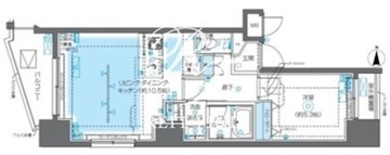 ズーム渋谷笹塚 602 間取り図