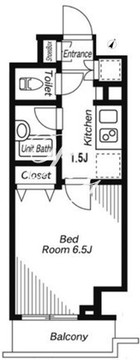 KDXレジデンス西新宿 504 間取り図