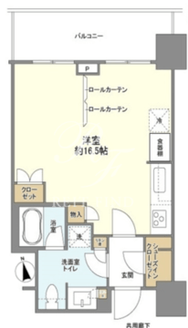 ブランズ渋谷桜丘 1815 間取り図