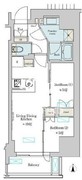 ブリリアイスト上野稲荷町 304 間取り図