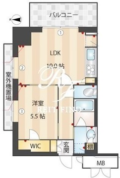 ＭＦＰＲコート木場公園 1412 間取り図