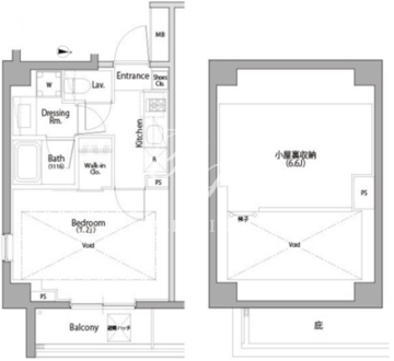 ラティエラ大森 502 間取り図