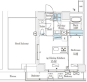 オーパスレジデンス南青山 403 間取り図
