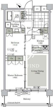 パークキューブ西ヶ原ステージ 542 間取り図