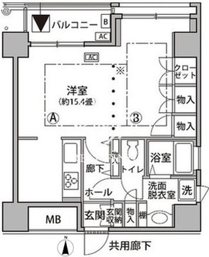 東雲キャナルコートCODAN 18-1028 間取り図