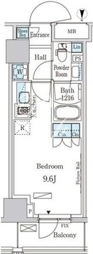 パークアクシス成増二丁目 208 間取り図