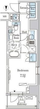 パークアクシス成増二丁目 309 間取り図